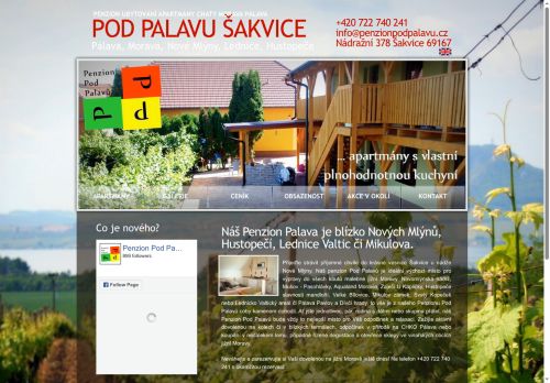 Zobrazit webové stránky Penzion pod Palavů