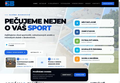 Zobrazit webové stránky Fotbalový areál