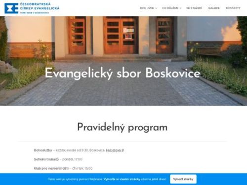 Evangelický sbor Boskovice