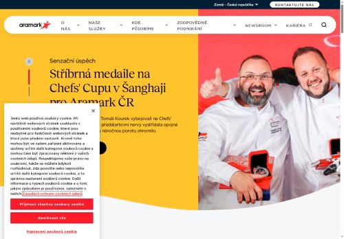 ARAMARK, s.r.o. nabízí práci na pozici Pomocný/á kuchař/ka v obci Brandýs nad Labem-Stará Boleslav