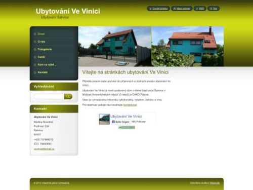 Ubytování Ve Vinici