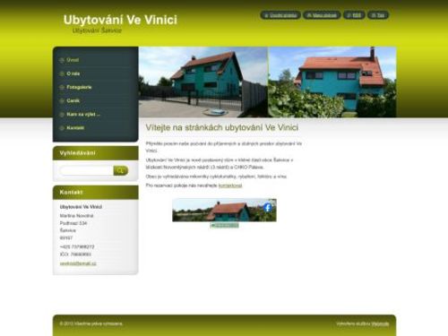 Ubytování Ve Vinici