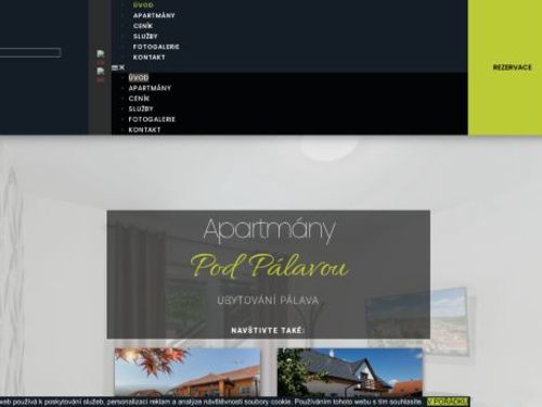 Apartmány pod Pálavou