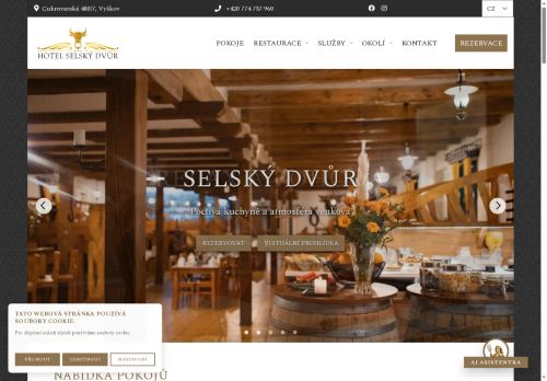 Zobrazit webové stránky Hotel Selský dvůr