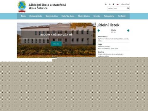 Základní a mateřská škola Šakvice