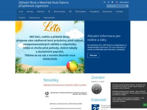 Základní a mateřská škola Šakvice