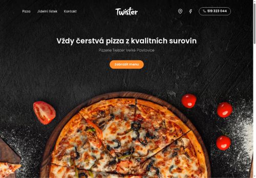 Zobrazit webové stránky Twister