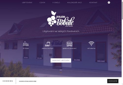 Zobrazit webové stránky Penzion Bobule