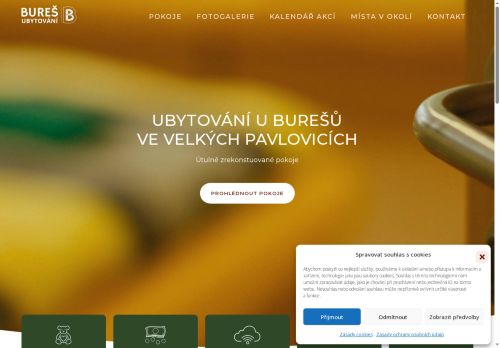 Zobrazit webové stránky Ubytování Bureš