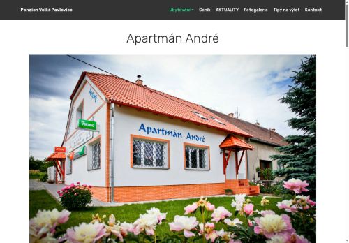 Zobrazit webové stránky Apartmán André