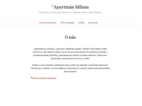 Apartmán Milana