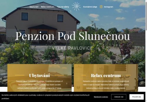 Zobrazit webové stránky Penzion Pod Slunečnou