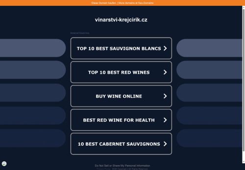 Zobrazit webové stránky Penzion Vinařský dvůr