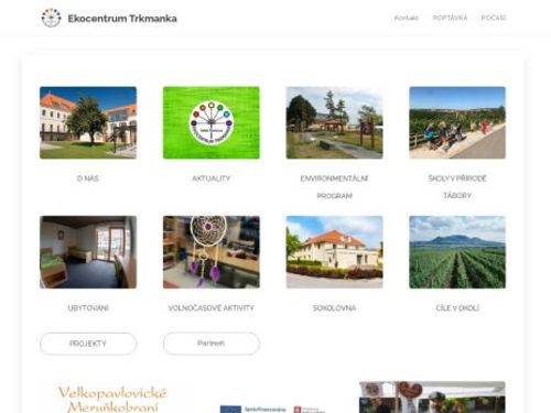 Ubytování Ekocentrum Trkmanka