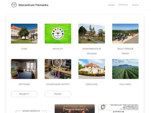 Ubytování Ekocentrum Trkmanka