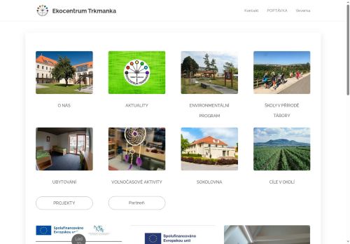 Zobrazit webové stránky Ubytování Ekocentrum Trkmanka