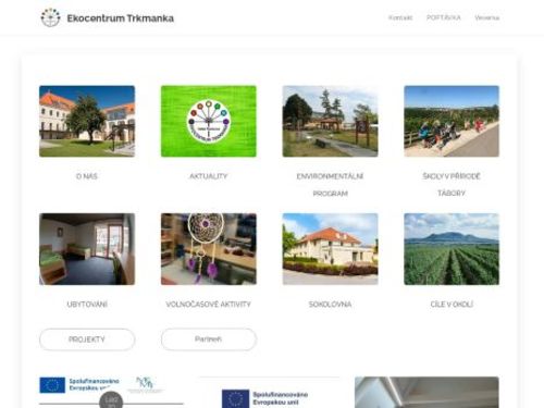 Ubytování Ekocentrum Trkmanka