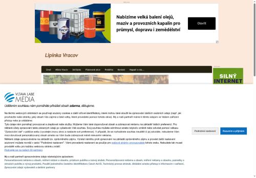 Zobrazit webové stránky Dětský folklorní soubor Lipinka Vracov