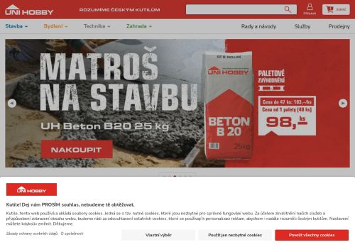 UNI HOBBY, a.s. nabízí práci na pozici pokladní M/Ž v obci Hodonín