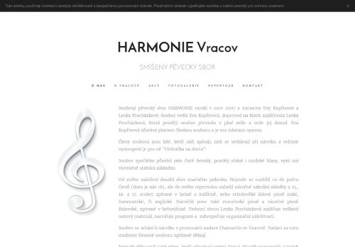 Zobrazit webové stránky Pěvecký sbor Harmonie