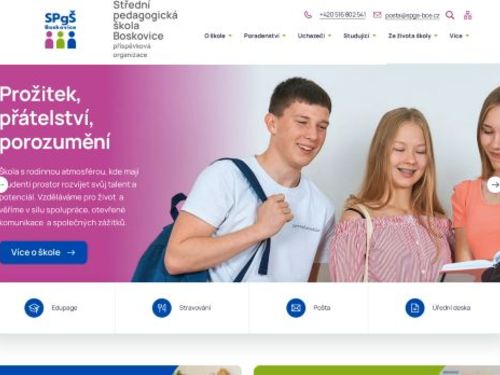 Domov mládeže SPgŠ Boskovice
