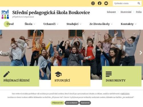 Domov mládeže SPgŠ Boskovice