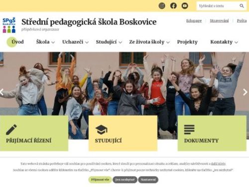Domov mládeže SPgŠ Boskovice