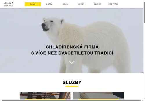 Zobrazit webové stránky ARTIK-A