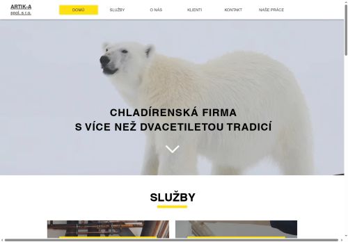 Zobrazit webové stránky ARTIK-A