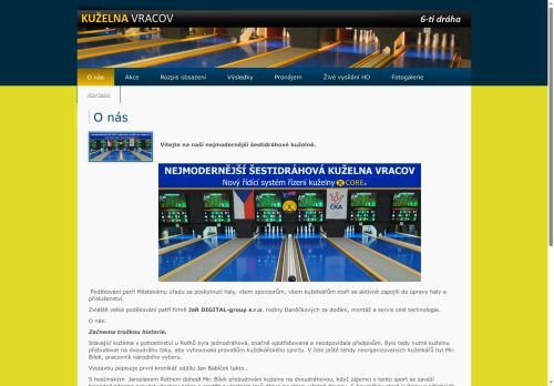 Zobrazit webové stránky Kuželna Vracov