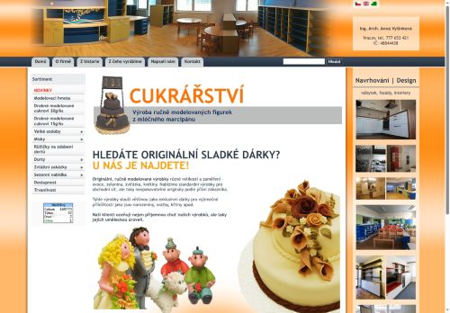 Zobrazit webové stránky Cukrářství Anna Vyšinková