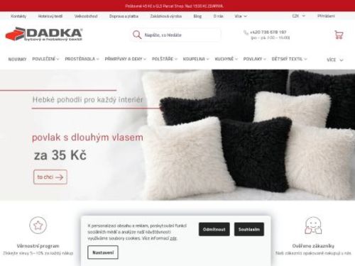 Bytový a hotelový textil Dadka