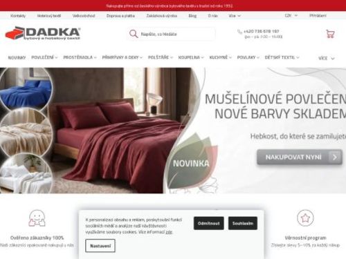 Bytový a hotelový textil Dadka