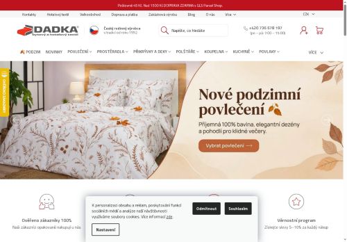 DADKA VRACOV s.r.o. nabízí práci na pozici šička/šič v obci Vracov