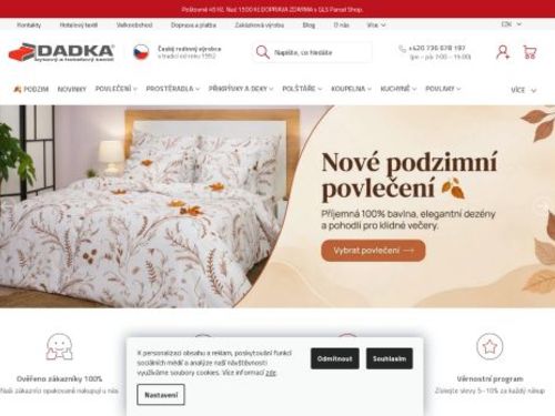 Bytový a hotelový textil Dadka