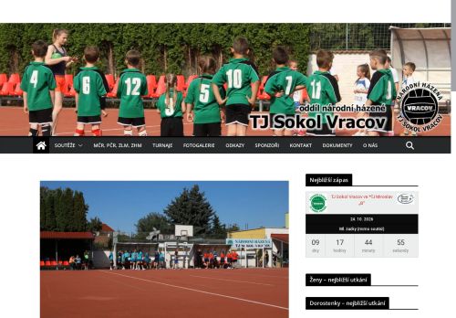 Zobrazit webové stránky Národní házená TJ Sokol Vracov