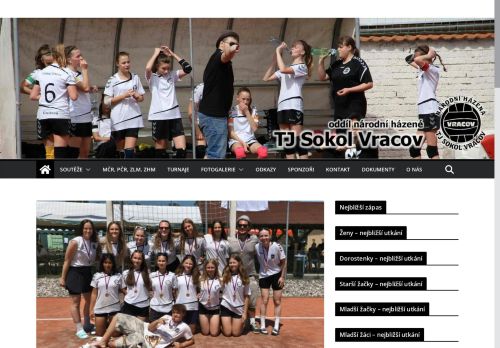 Zobrazit webové stránky Národní házená TJ Sokol Vracov