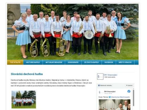 Slovácká dechová hudba Vracovjáci