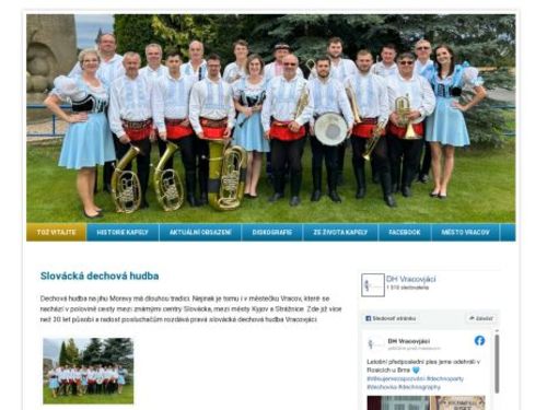 Slovácká dechová hudba Vracovjáci