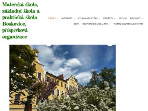 Mateřská škola, základní škola a praktická škola Boskovice
