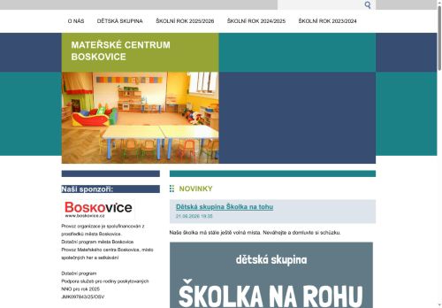 Zobrazit webové stránky Mateřské centrum Boskovice