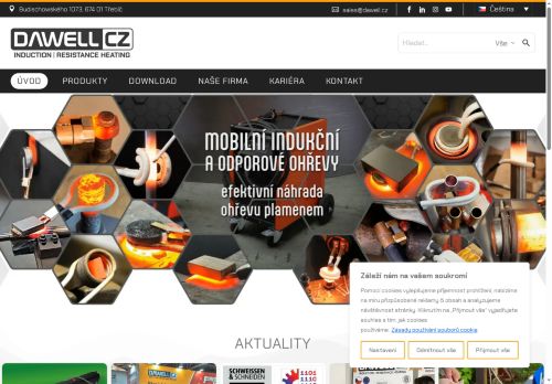 DAWELL CZ s.r.o. nabízí práci na pozici KONTROLOR VÝROBNÍ KVALITY (M/Ž) v obci Třebíč