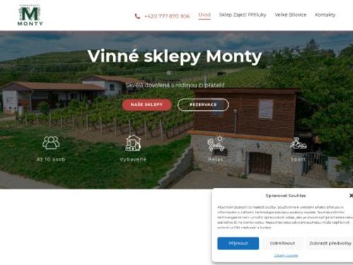 Vinný sklep Monty Morkůvky