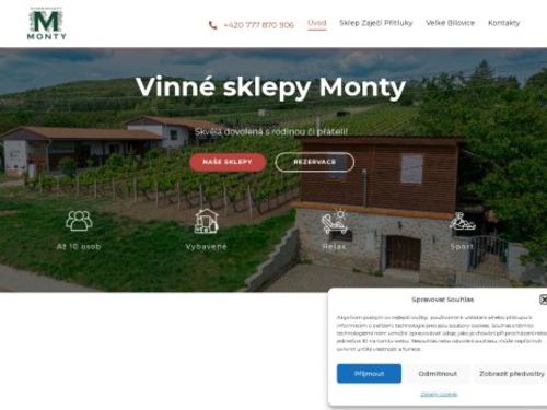 Vinný sklep Monty Morkůvky