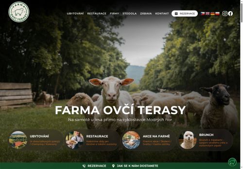 Zobrazit webové stránky Farma Ovčí terasy