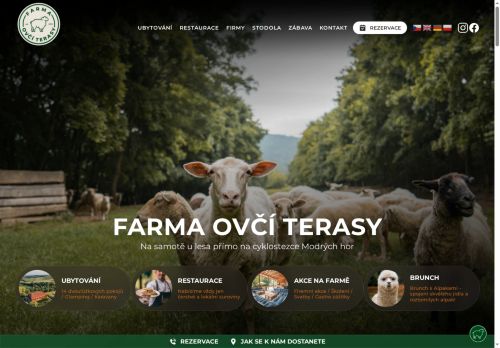 Zobrazit webové stránky Farma Ovčí terasy