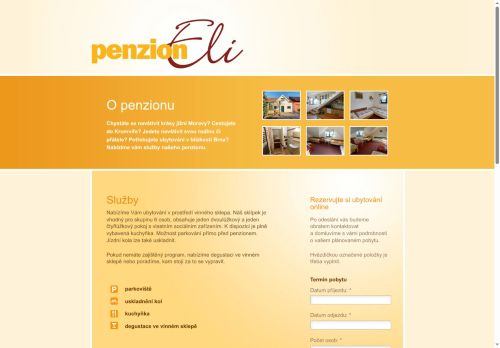 Zobrazit webové stránky Penzion Eli