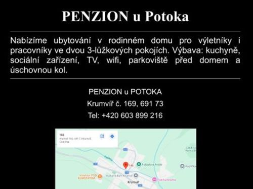Penzion u Potoka