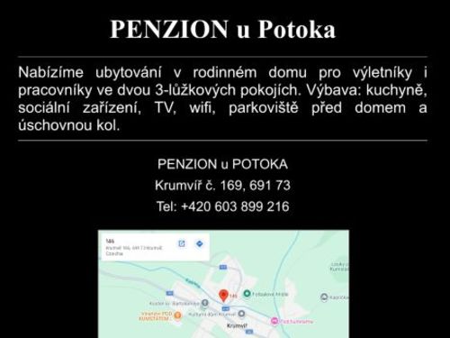 Penzion u Potoka