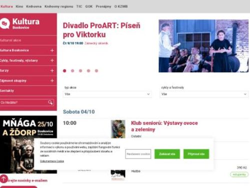 Kulturní zařízení města Boskovice
